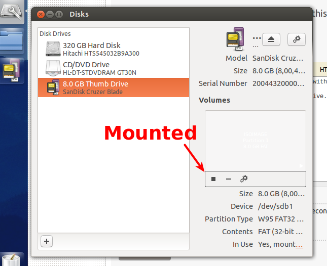 mount disk drive